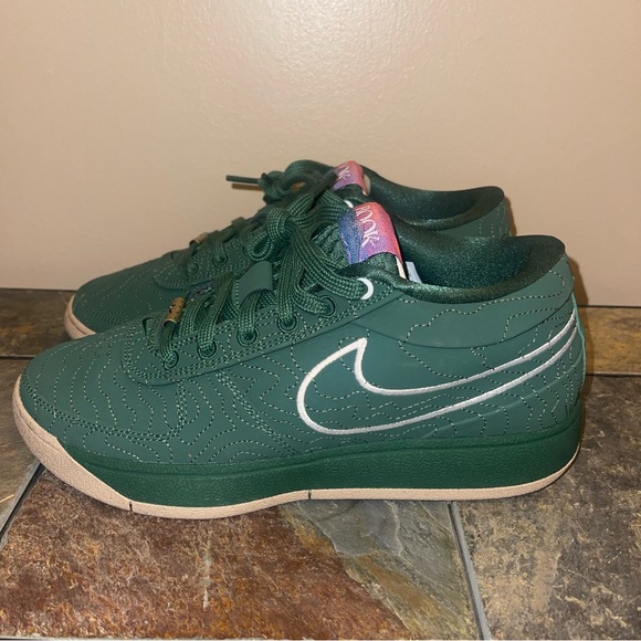 Nike Other - Men’s Nike Book 1 Forest Green Sneakers with White Logo